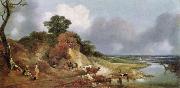 Thomas Gainsborough, Landschaft mit dem Dorfe Cornard